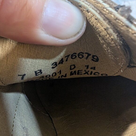 Frye Brown Leather Lace-Up Oxford Shoes Women Sz 7B - Picture 4 of 11